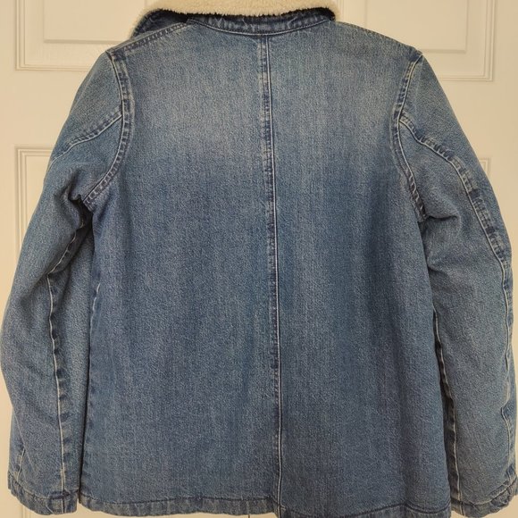JCrew Sherpa Denim Jacket - Picture 7 of 11